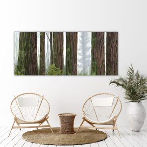 Silent Witness (Forest Painting Panorama)